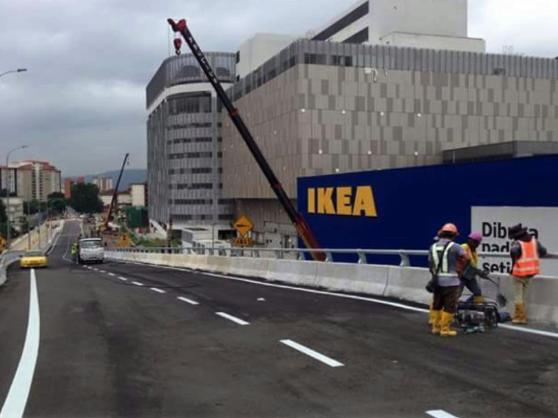 ELEVATED RAMP (ONE WAY) (MEX EXPRESSWAY TO JLN NAKHODA YUSOF) Infra